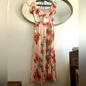 Spring/summer pink dress